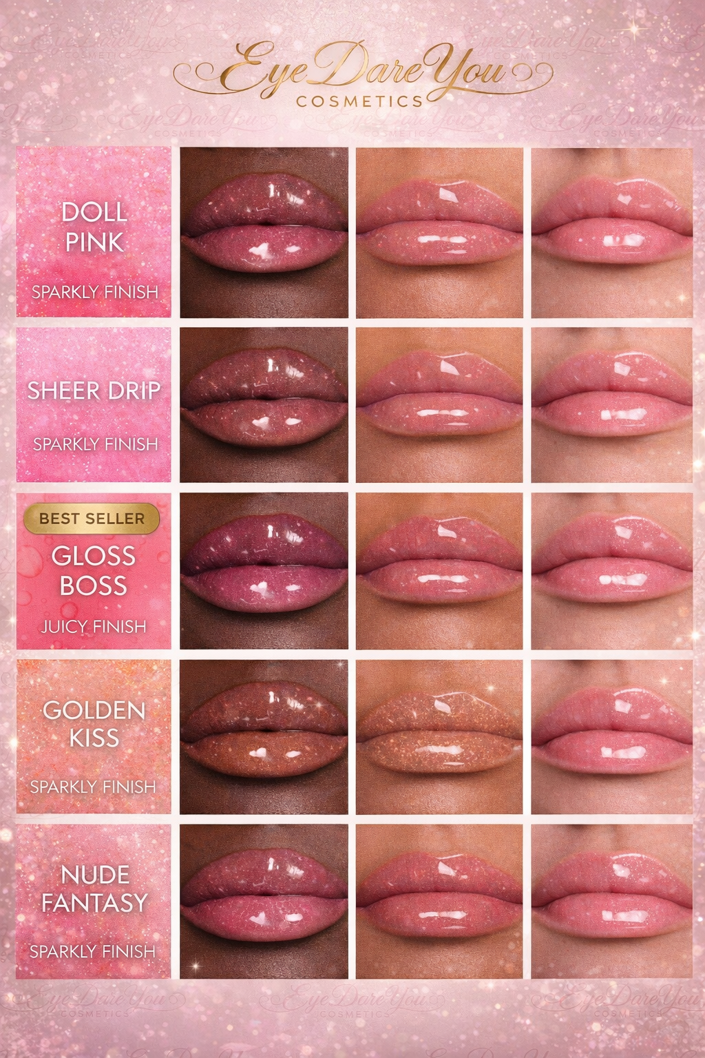 Luxe Lip Gloss High Shine✨